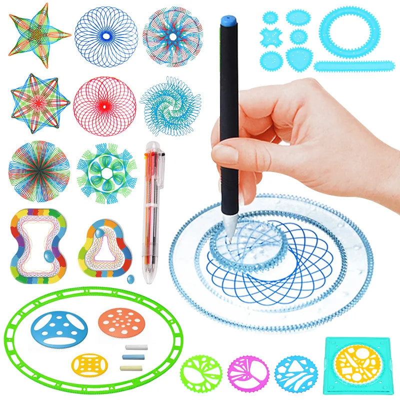 Spirograph Spiral Art Kit