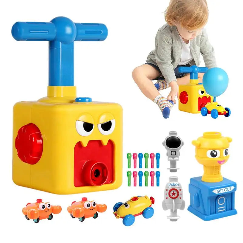 Powered Balloon Car & Rocket Launcher