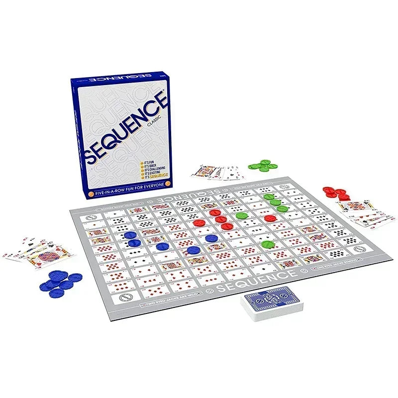 Sequence Strategy Board Game