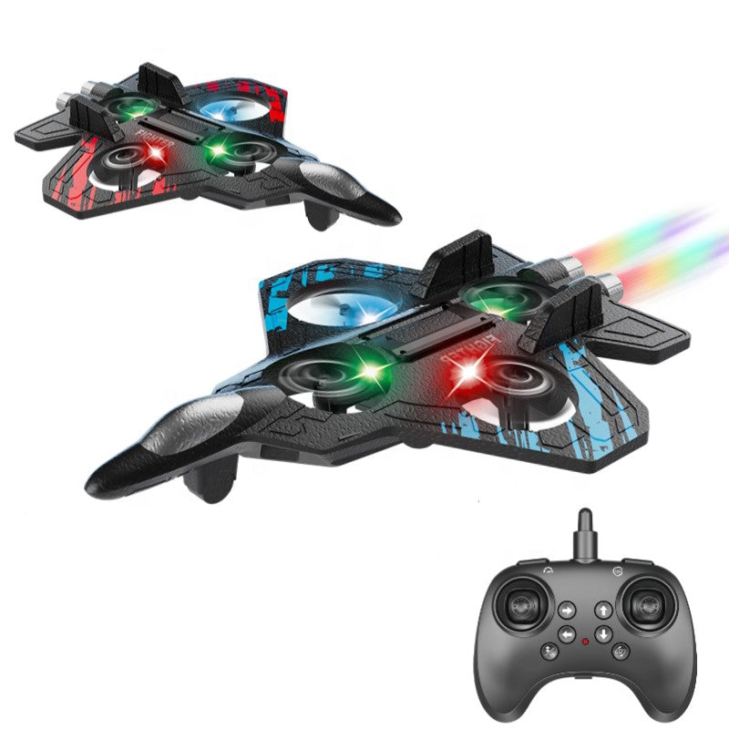 RC Fighter Jet Drone with LED Lights