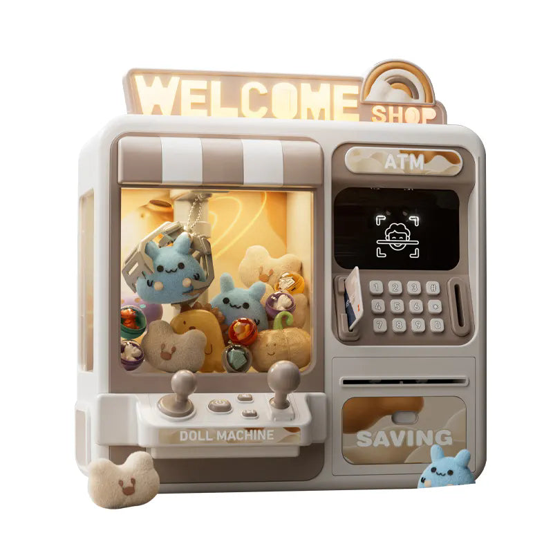 3-in-1 Doll Machine, ATM & Savings Bank