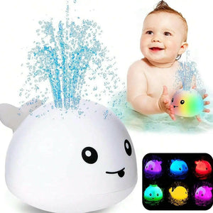 Whale Induction Spray Water Bath Toy - KIDZMART