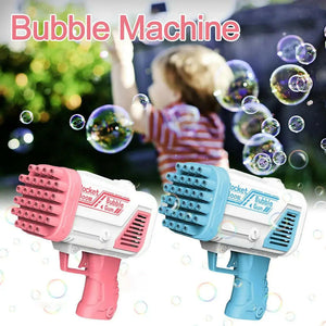 Bubble Machine Gun 32Holes Blaster For Kids - KIDZMART