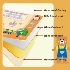 Montessori Kate's Quiet Busy Book For Kids - KIDZMART