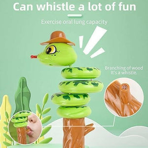 Rotating snake toy.