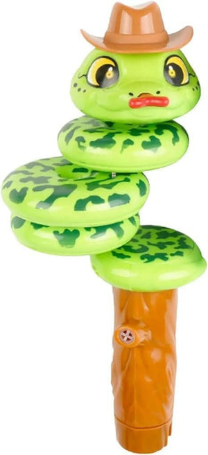 Rotating snake toy.