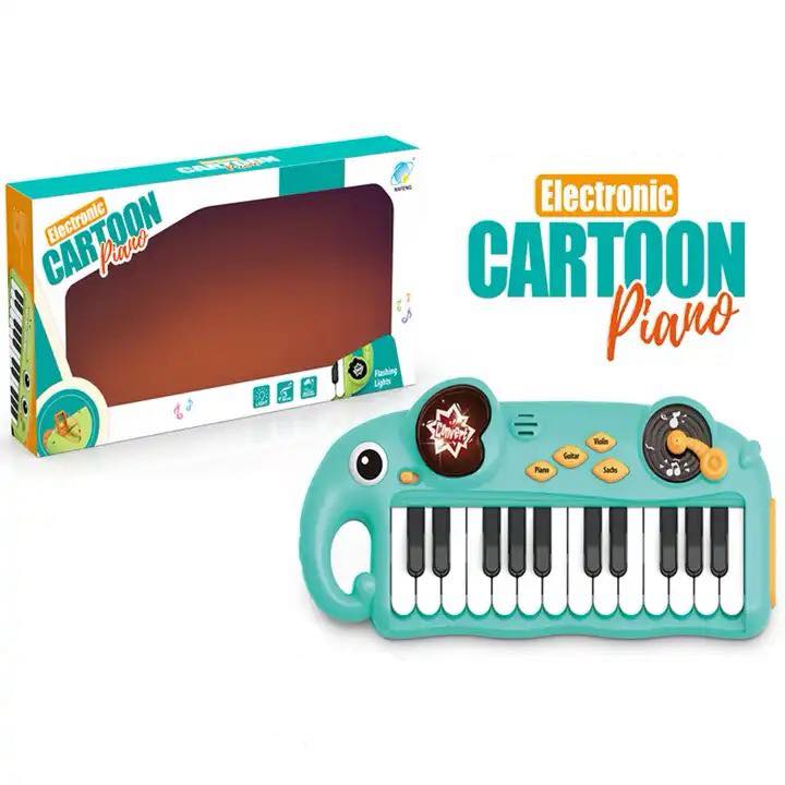 Electronic Cartoon Music Piano