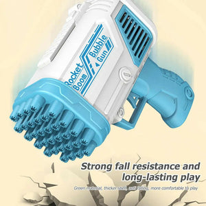 Bubble Machine Gun 32Holes Blaster For Kids - KIDZMART