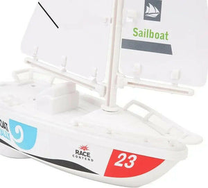 Electric Alloy Sail Boat For Kids - KIDZMART
