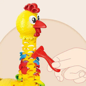 Foam Clay Sculpting Chicken Set with Dough - KIDZMART