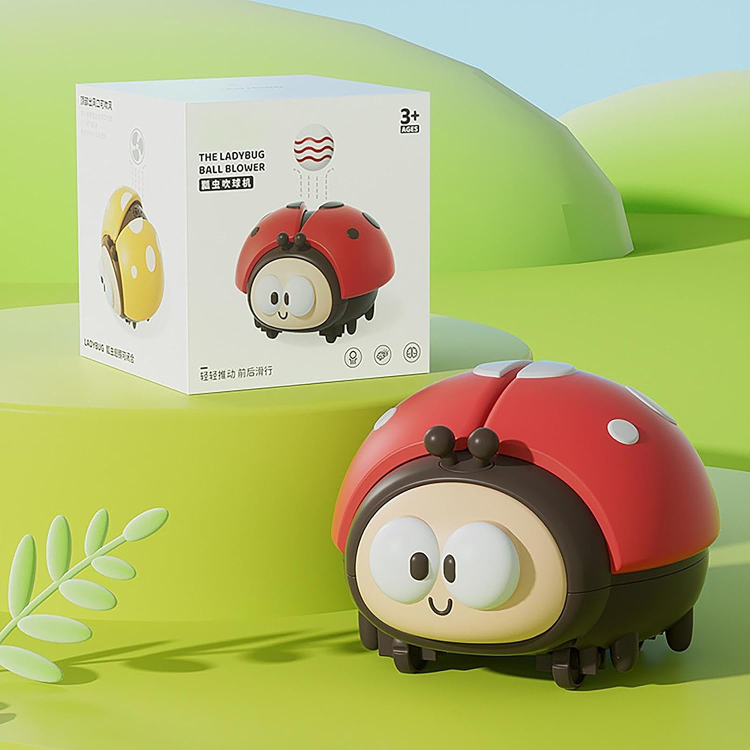 Rechargeable Ladybug Ball Blowing Toys