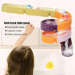 Baby Bath Track Toy with Duck & Balls - KIDZMART