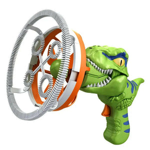 Electric Dinosaur Bubble Blower Machine - KIDZMART