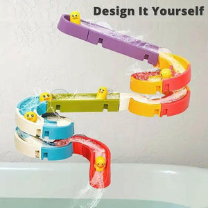 Baby Bath Track Toy with Duck & Balls - KIDZMART
