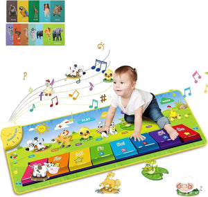 Piano Educational Playmat For Kids - KIDZMART