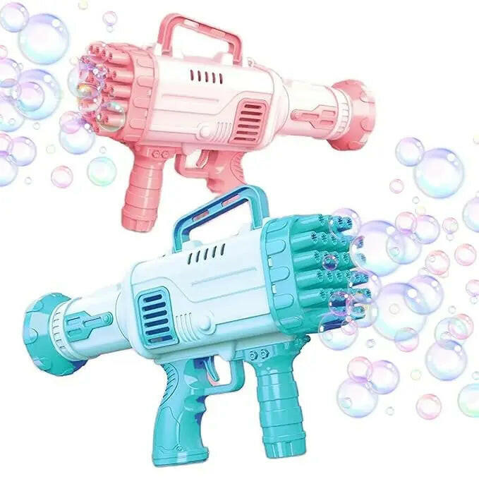 25 Holes Bubble Machine Gun - KIDZMART