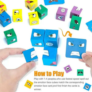 Face Changing Cube Set - KIDZMART