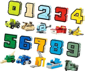 Digital Deformation Robot Toy (10 Pcs) - KIDZMART