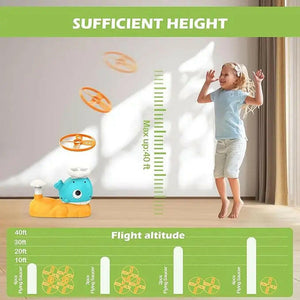 Fun & Attractive Whale Disc Flying Saucer Toy - KIDZMART