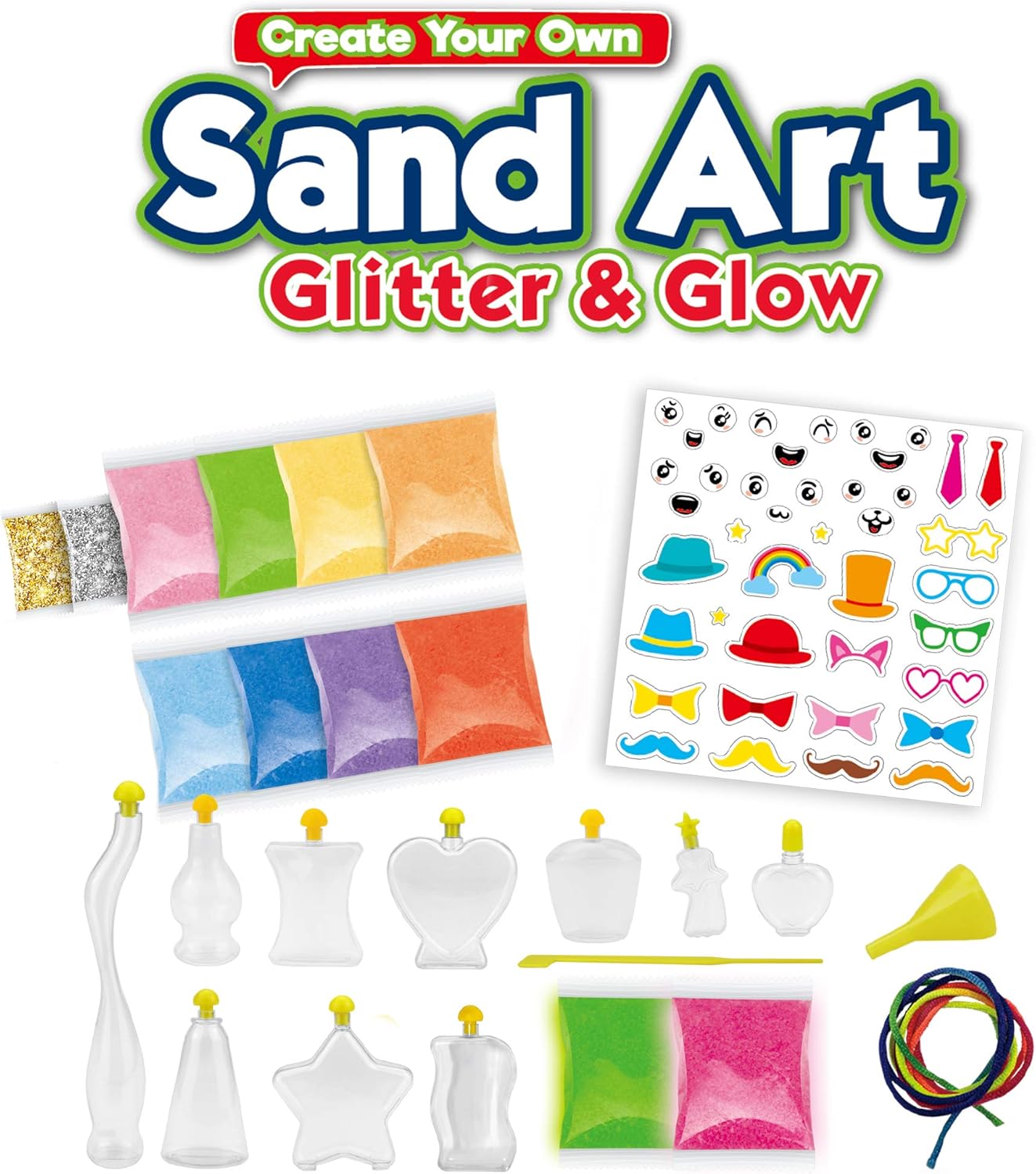 Color Day Sand Art Kit - 10 Designs