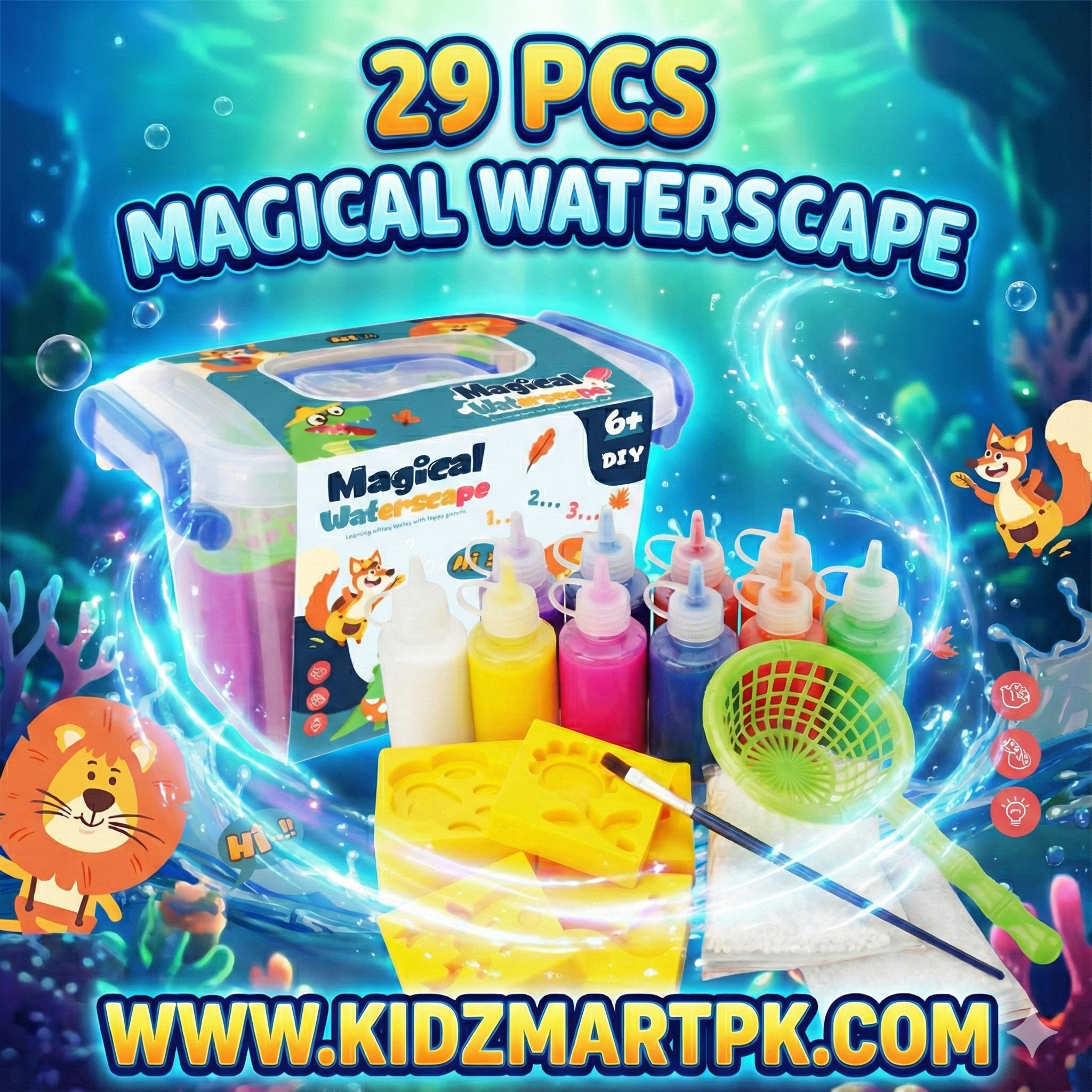 3D Magic Water Spirit Set For Kids