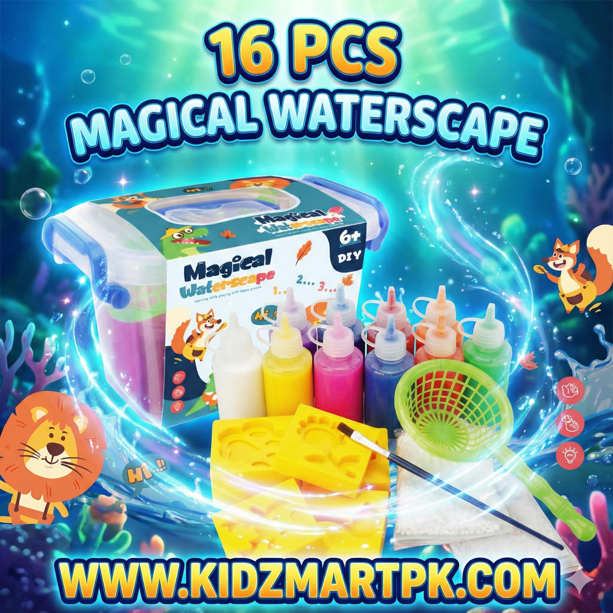 3D Magic Water Spirit Set For Kids