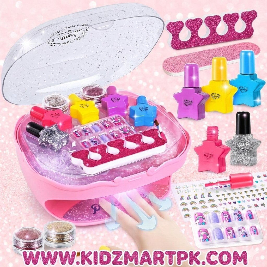 Deluxe Kids Nail Art & Polish Kit