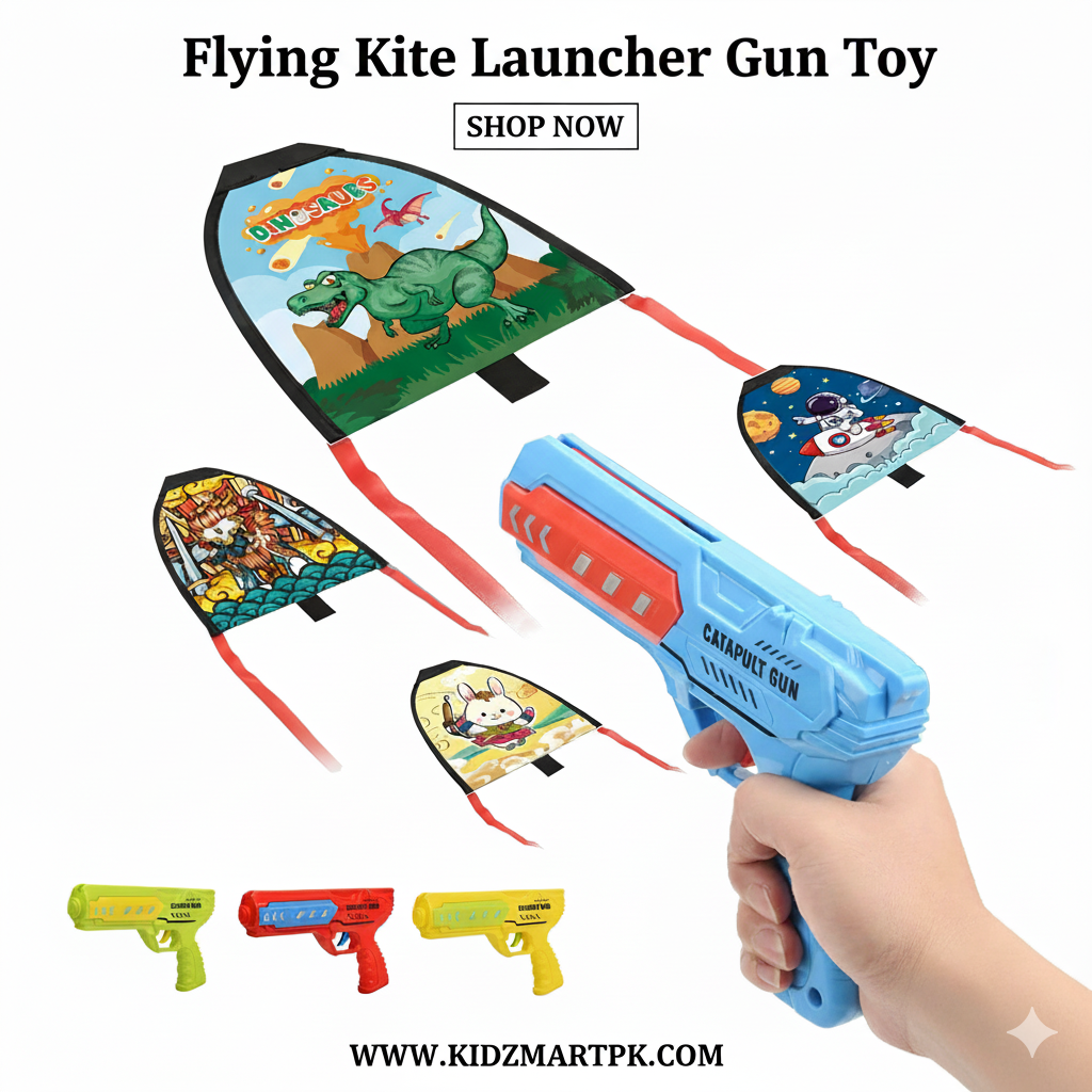 Flying Kite Launcher Gun Toy