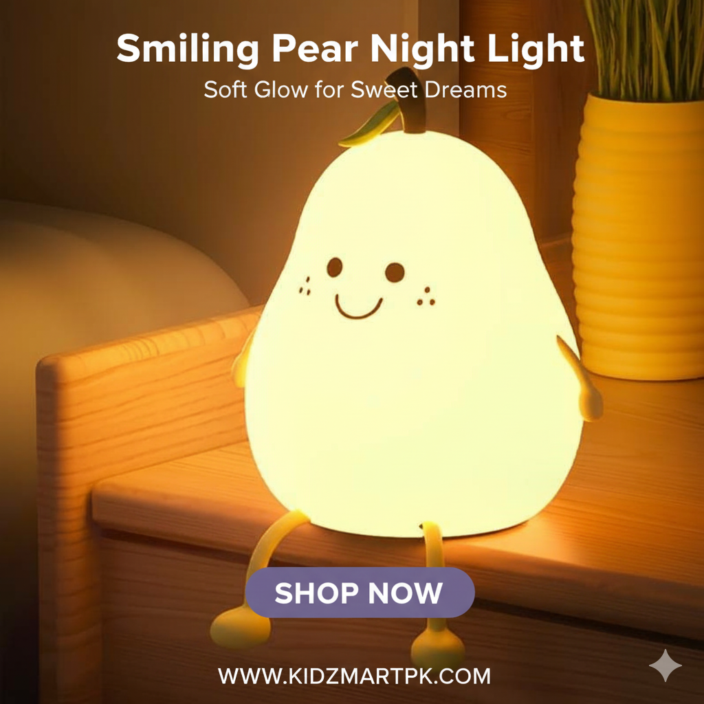 Glow & Grow Pear Night Light Lamp