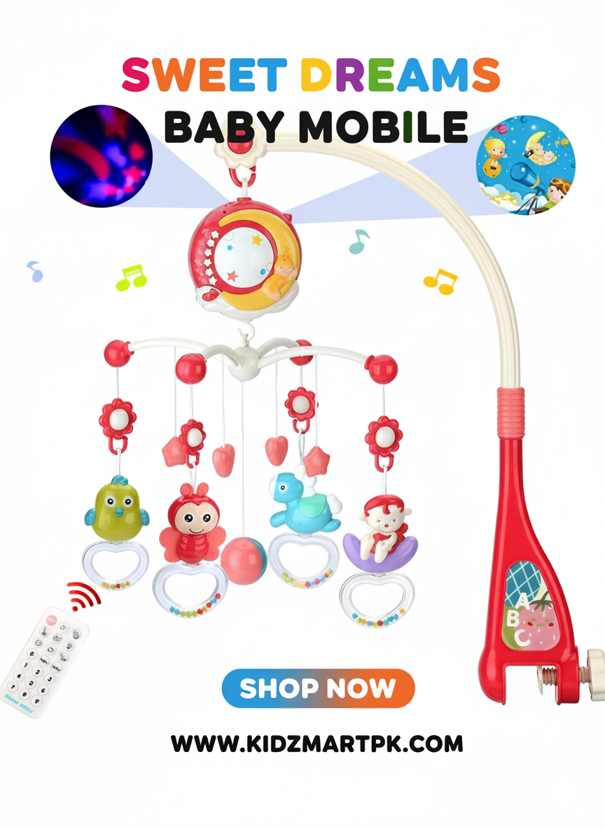 Baby Musical Mobile Crib with Music and Lights