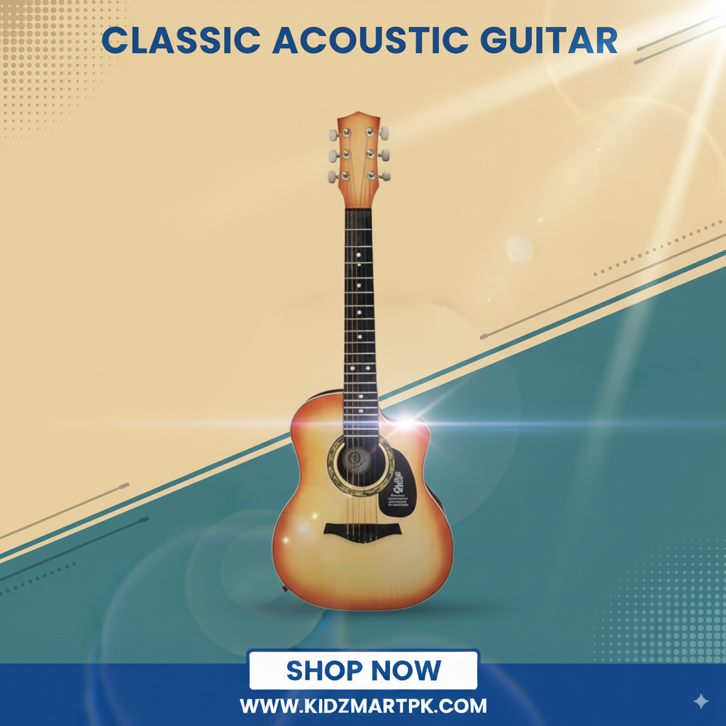 Professional String Wire Plastic Guitar Toy for Children