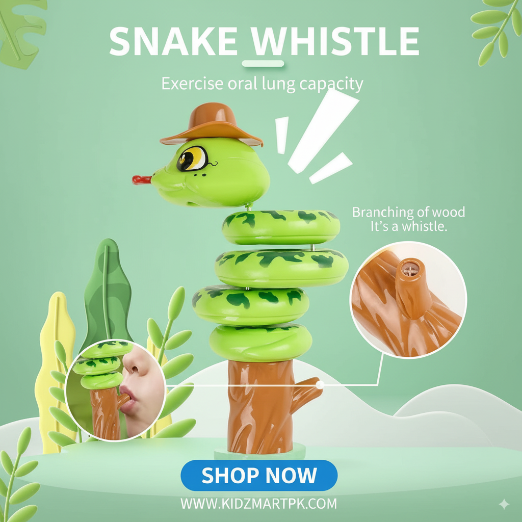Rotating snake toy