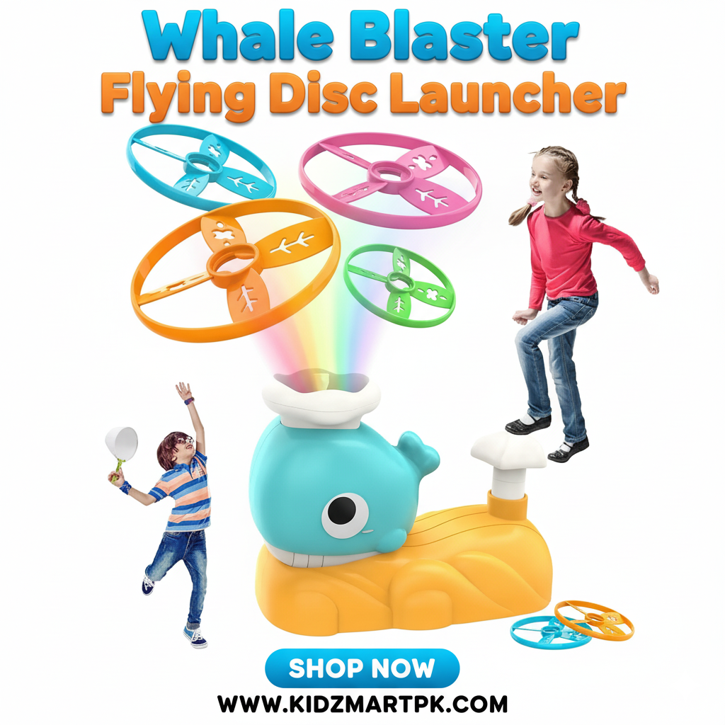 Fun & Attractive Whale Disc Flying Saucer Toy