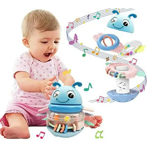 Stacking Musical Rattle Teething Toy - KIDZMART