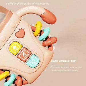 Baby Bottle Musical Rattle Teether - KIDZMART