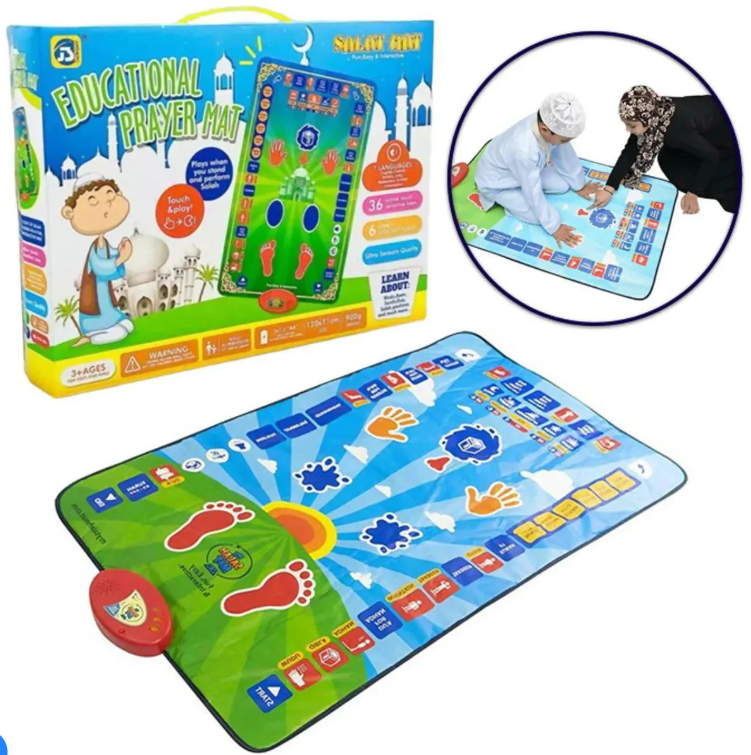 Salah Educational Prayer Mat