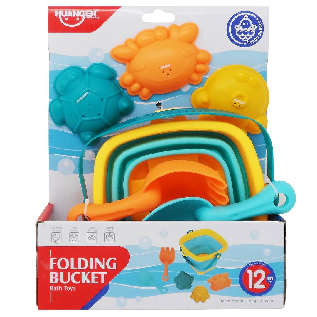 Haunger Folding Bucket Bath Toy