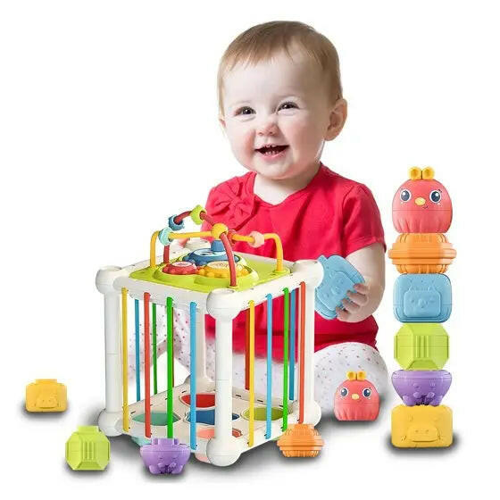 Montessori Toy: Baby Shape Sorter for Early Learning – KIDZMART