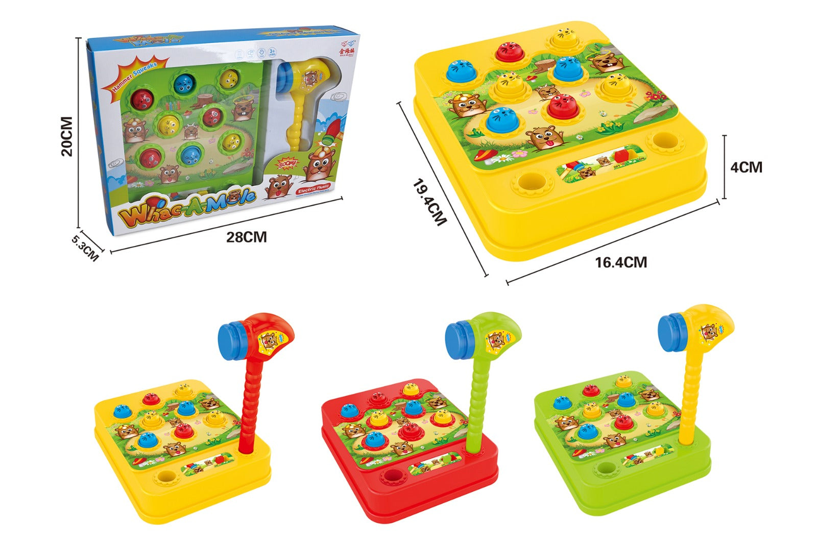 🔨 Electronic Hammer Toy for kids