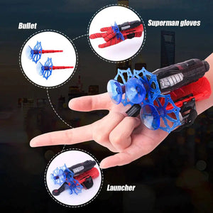 Amazing Spiderman Costume Shooter Glove Toy - KIDZMART