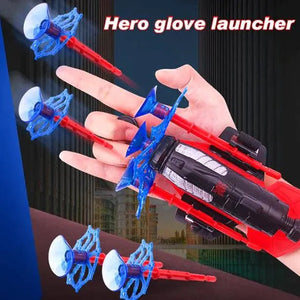 Amazing Spiderman Costume Shooter Glove Toy - KIDZMART
