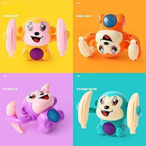 Musical Dancing & Rolling Tumble Monkey - KIDZMART