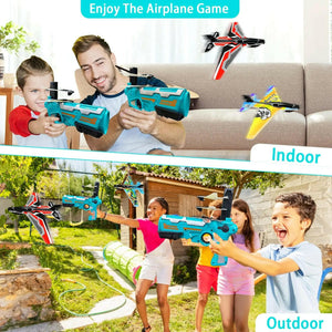 Aircraft Launcher Battle Gun - KIDZMART