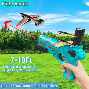 Aircraft Launcher Battle Gun - KIDZMART