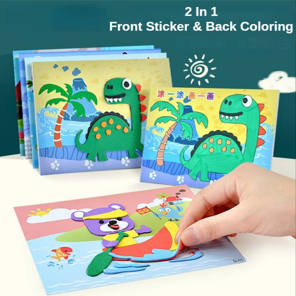 3D DIY Stickers Painting