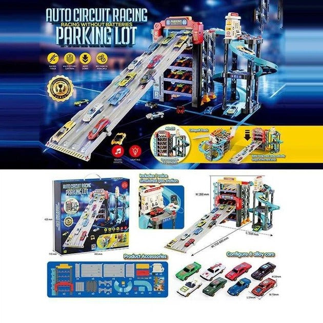 Auto Circuit Racing Parking Lot Playset