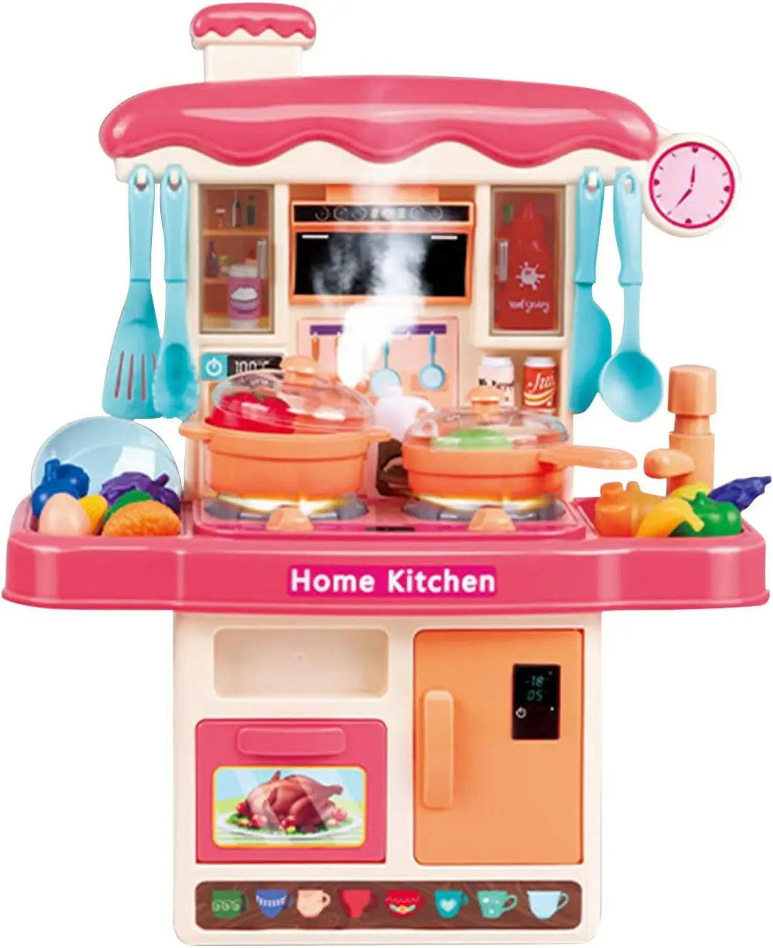 32 Piece DIY Kitchen play house for Girls - KIDZMART