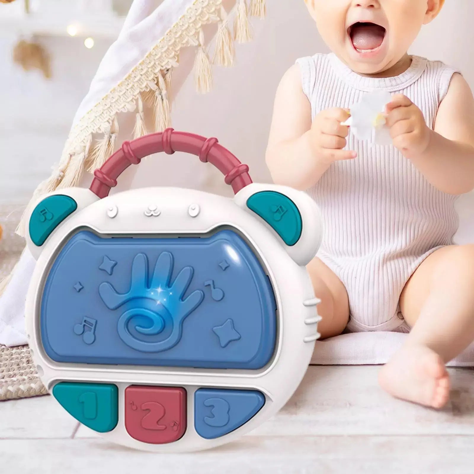 Musical drum for babies sales