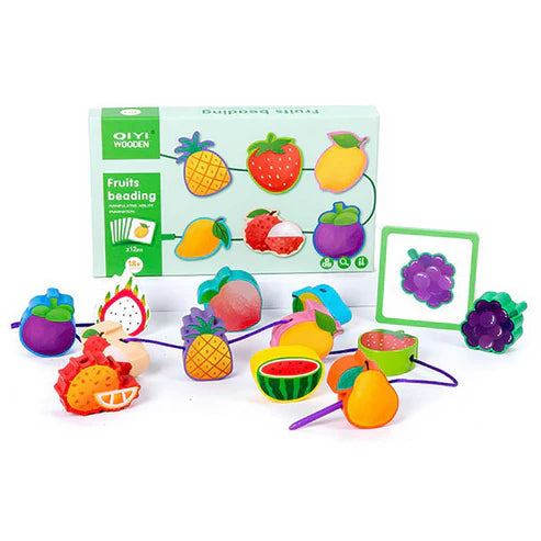 Magnetic Wooden Cutting Fruits & Vegetables Kitchen Toys For Kids