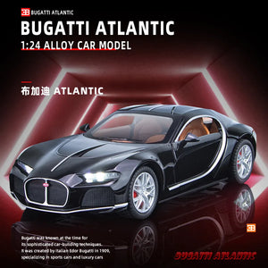 1:24 Diecast Bugatti Atlantic Chiron Model Car
